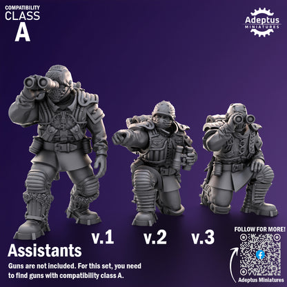 Heavy Weapons Team - Stormworn Troops - Set of 12 (heavy guns not included)