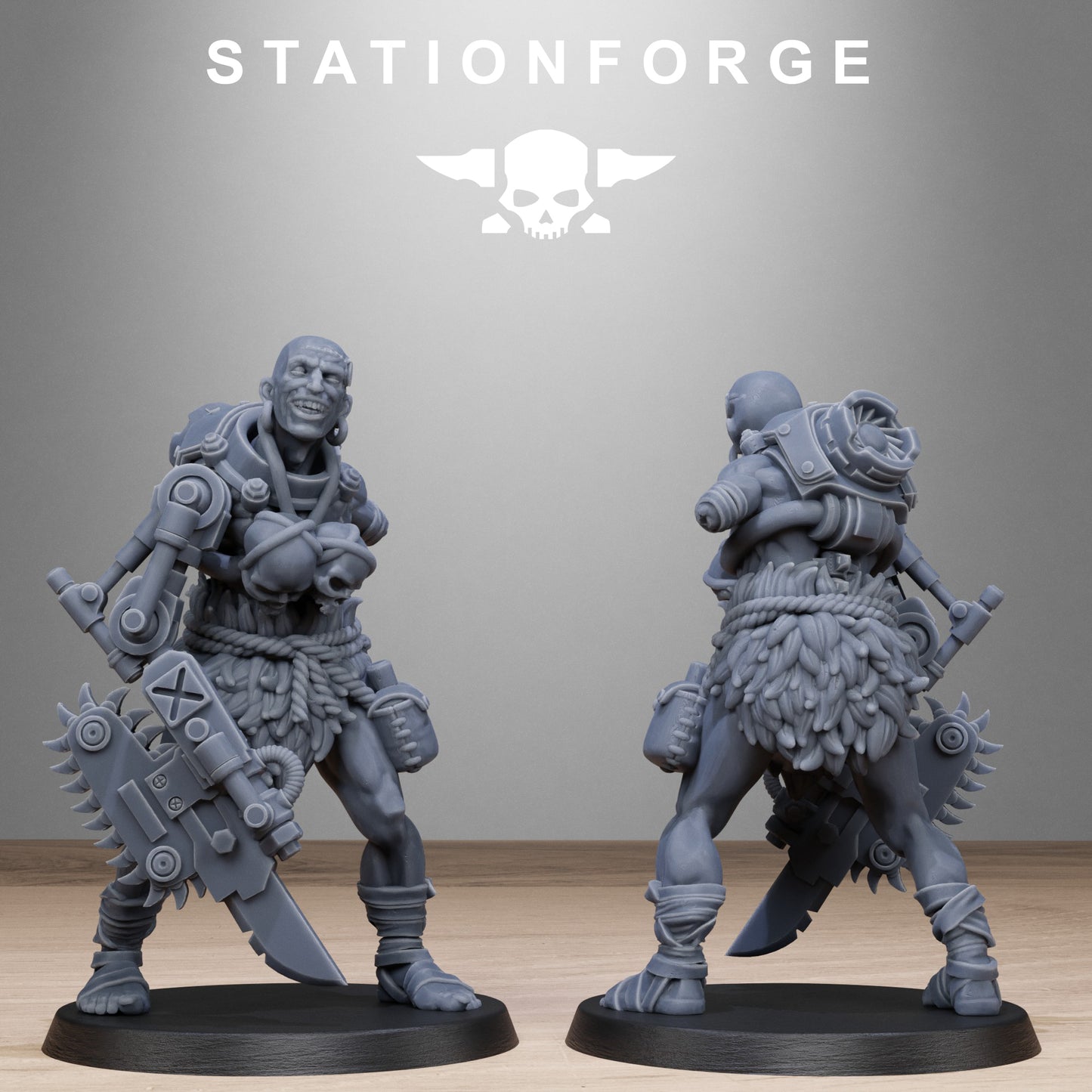 Techno Savage Barbarians - Set of 10
