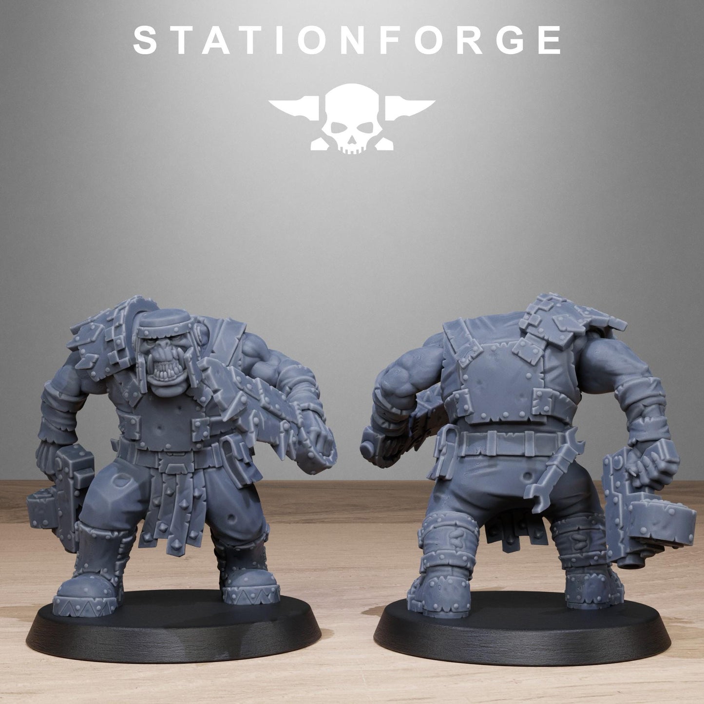 Orkaz Bros Infantry - Set of 10 | Grimdark | Sci-Fi Future | Tabletop Wargaming