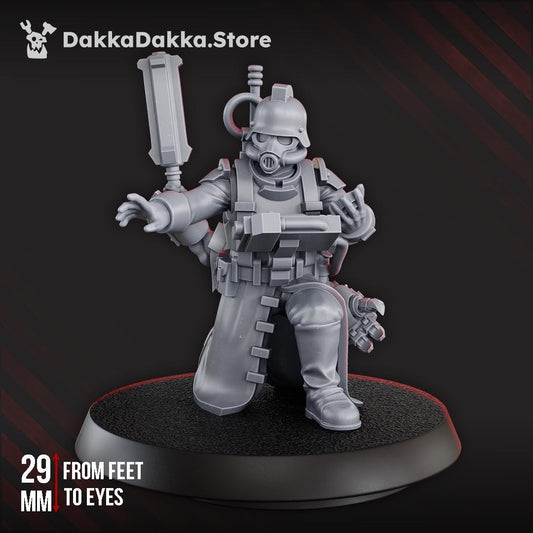 3rd Death Division Radio Operator | Grimdark | Sci-Fi Future | Tabletop Wargaming