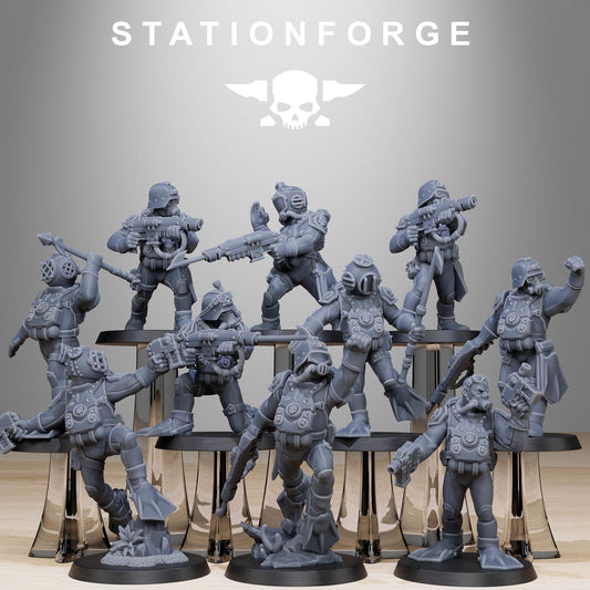 GrimGuard Divers - Set of 10