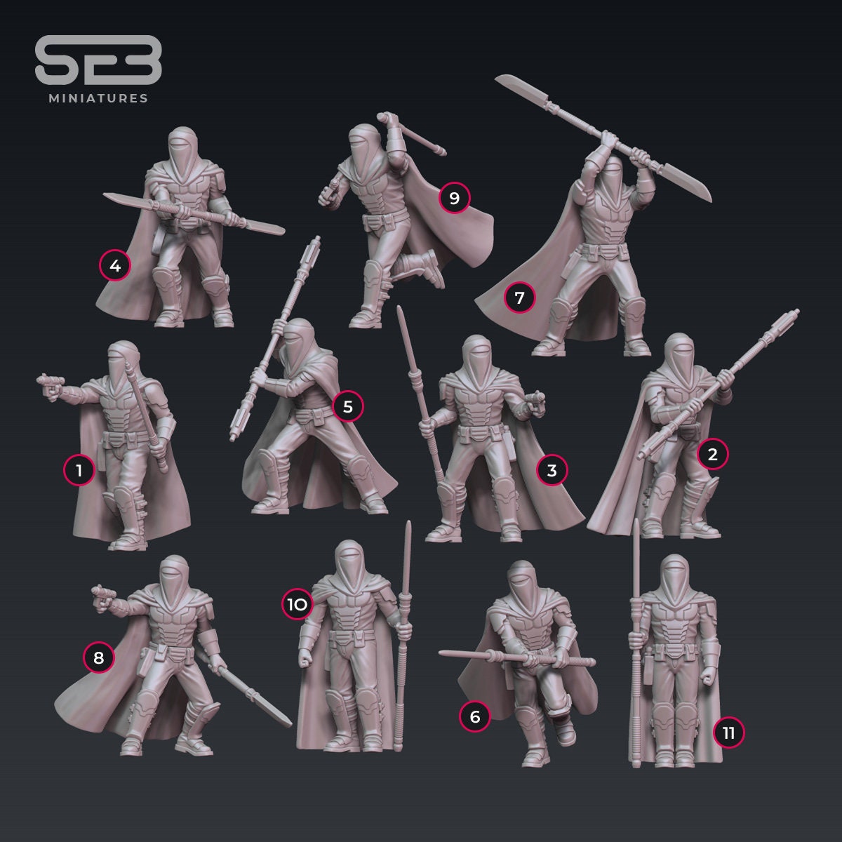 Royal Guard Builder Kit - Set of 11