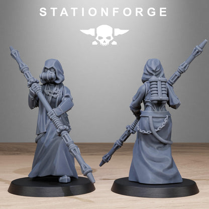 Scavenger Sister Priests - Set of 10 | Grimdark | Sci-Fi Future | Tabletop Wargaming