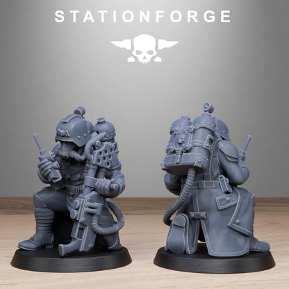 GrimGuard Flamers - Set of 10 | Grimdark | Sci-Fi Future | Tabletop Wargaming