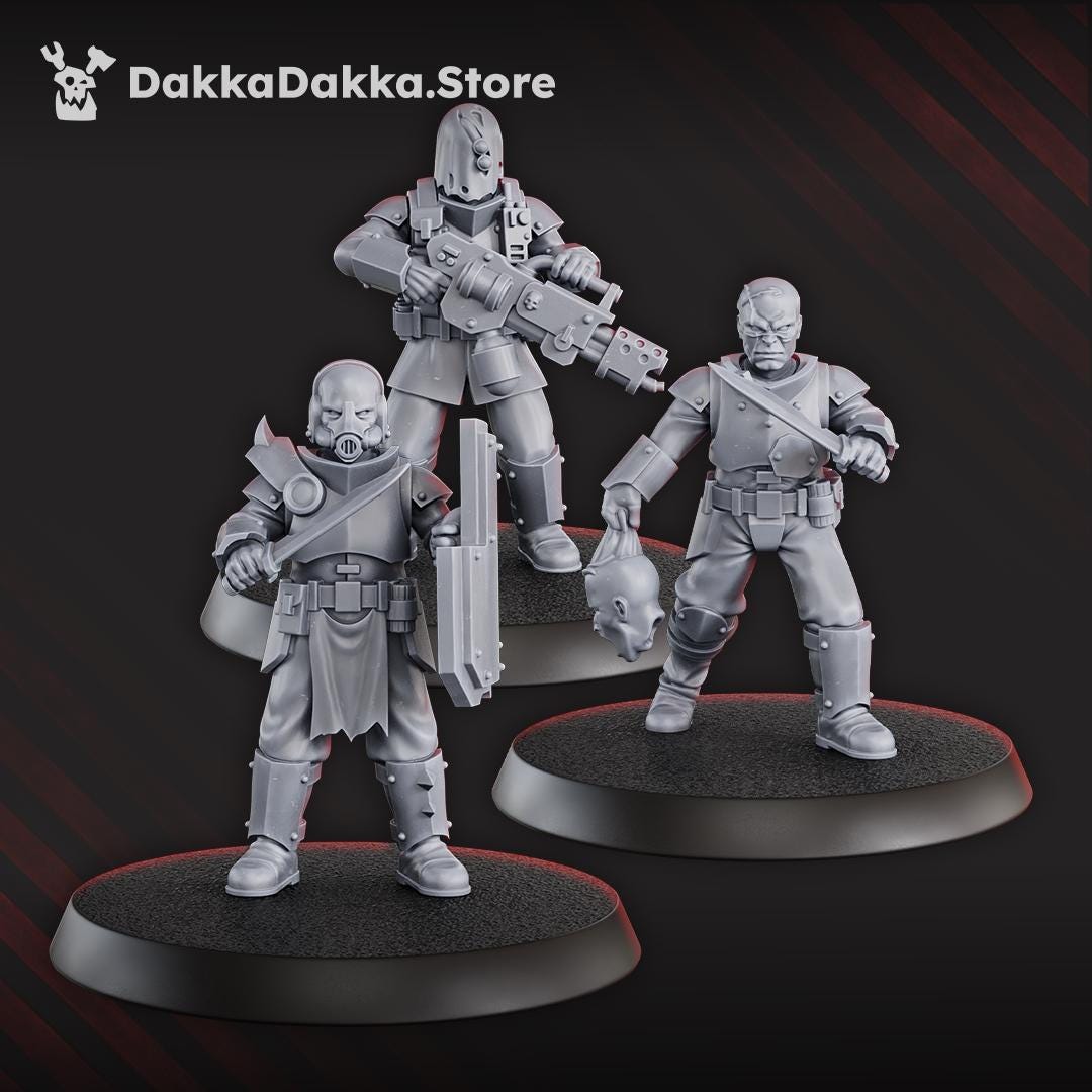 Maverick Cultists Squad - Set of 15 | Grimdark | Sci-Fi Future | Tabletop Wargaming