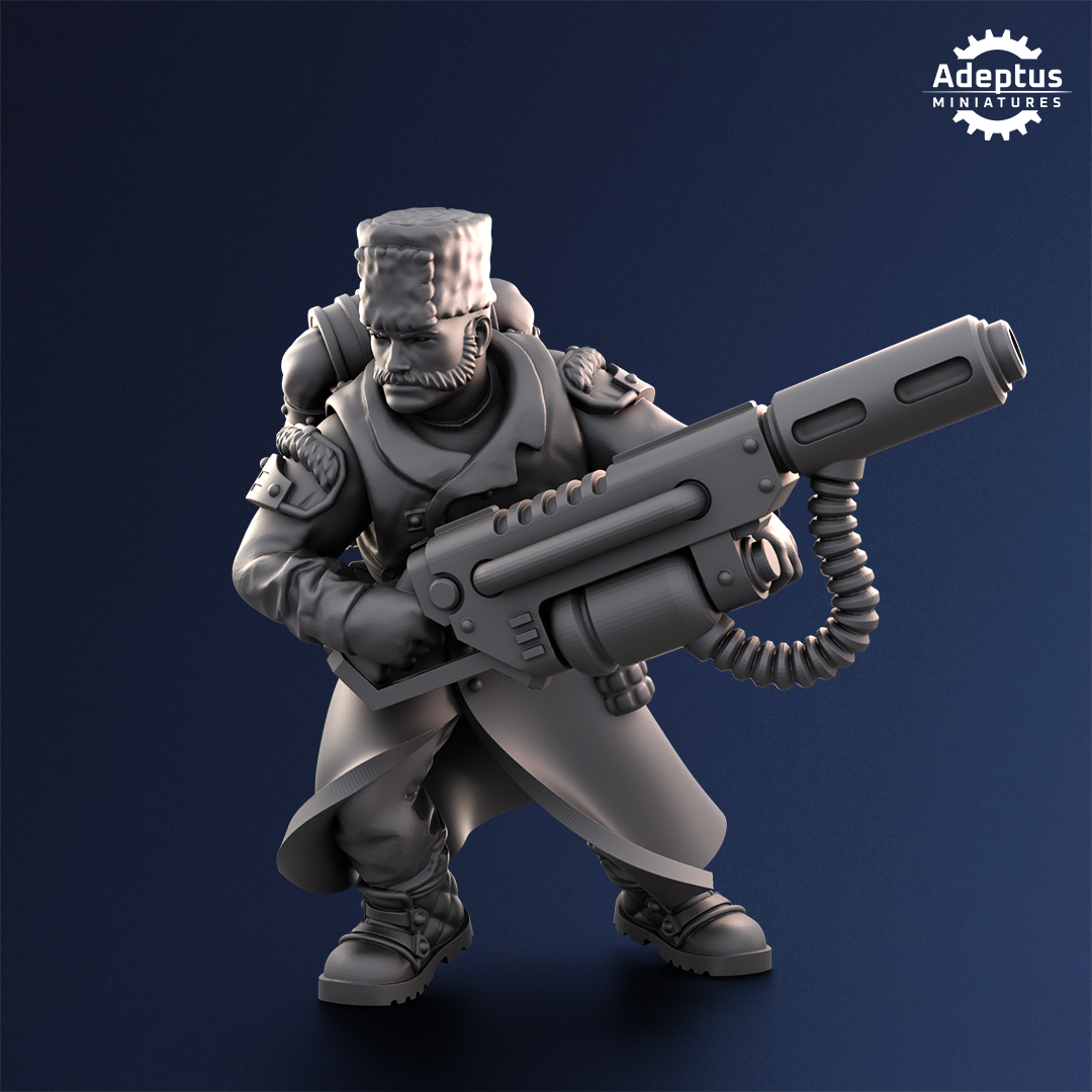 Special Weapons - Coldreach Regiment - Imperial Guard - Set of 4