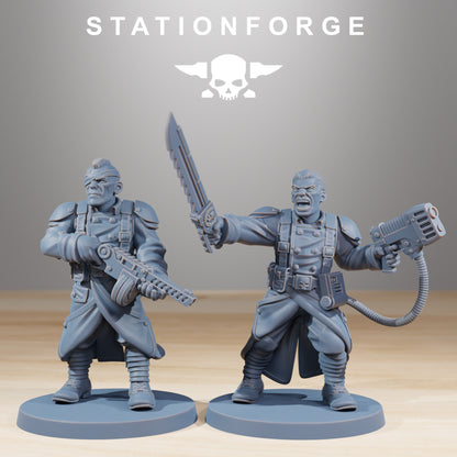 GrimGuard Combatants - Set of 10