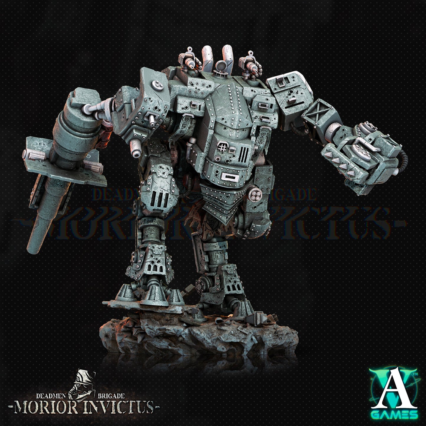 Morior MK-18 Paladin Mech - 04  | Sci-Fi | CyberPunk