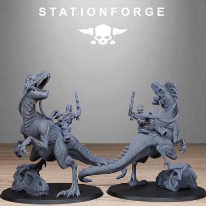 GrimGuard Jungle Raptors - Set of 10 | Grimdark | Sci-Fi Future | Tabletop Wargaming