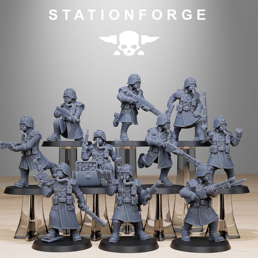 GrimGuard Militants - Set of 10