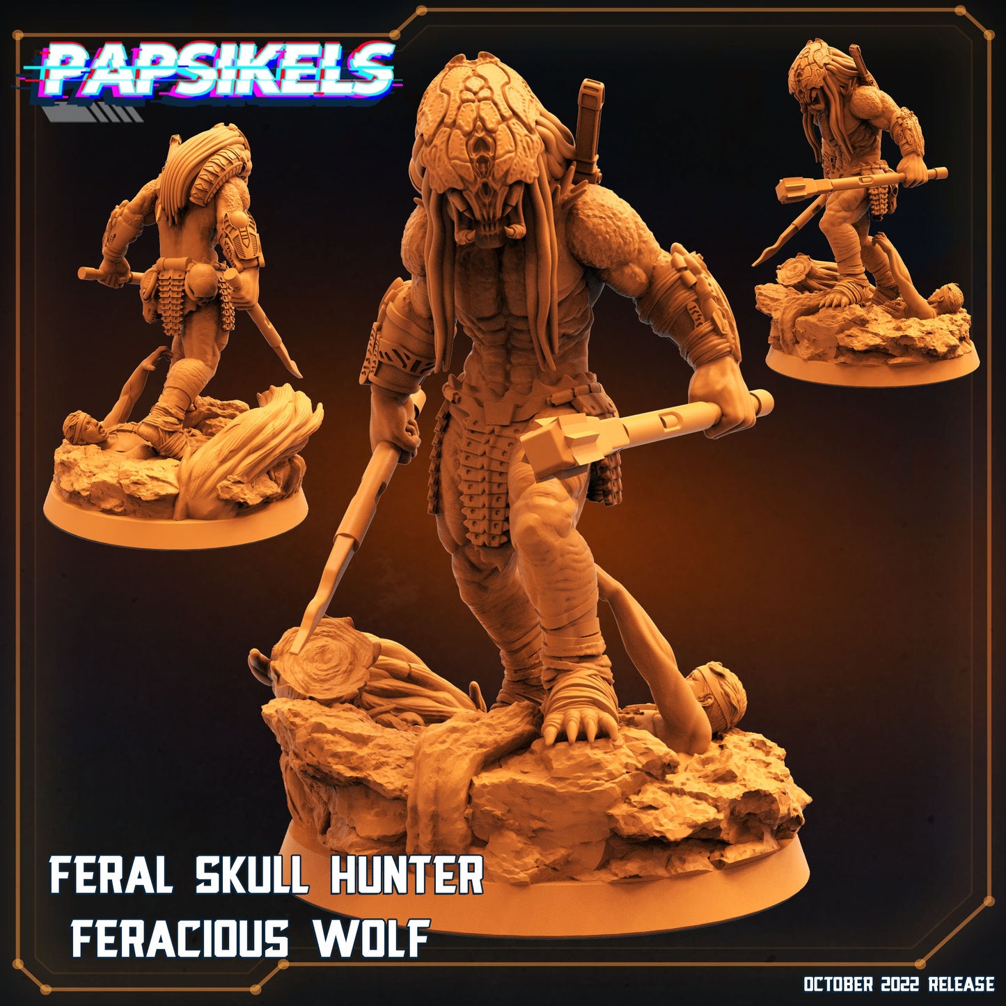 Feral Skull Hunter Feracious Wolf  | AVP | Predator