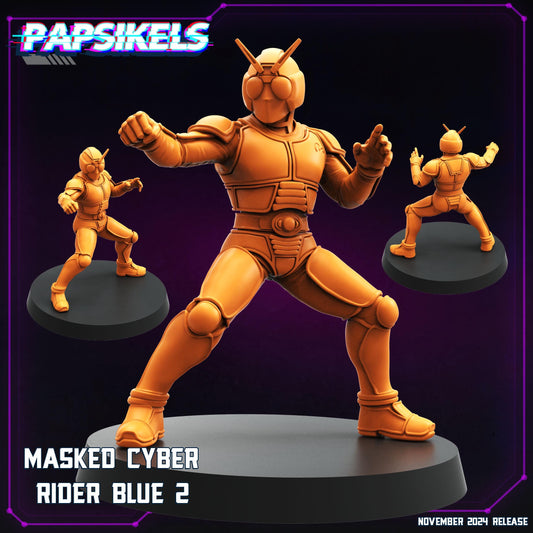 Masked Cyber Rider Blue 2