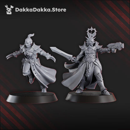 Liquidation Team of Ordine Vendetta - Set of 12 | Grimdark | Sci-Fi Future | Tabletop Wargaming