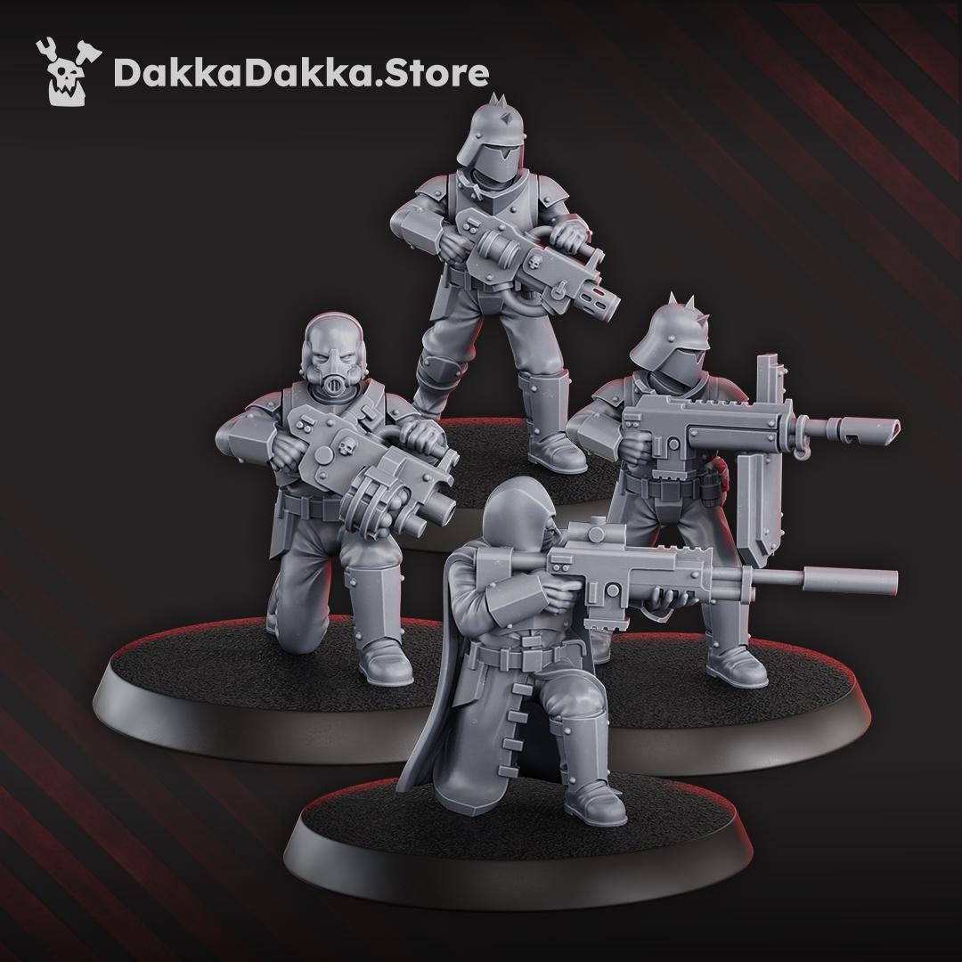 Maverick Cultists Squad - Set of 15 | Grimdark | Sci-Fi Future | Tabletop Wargaming