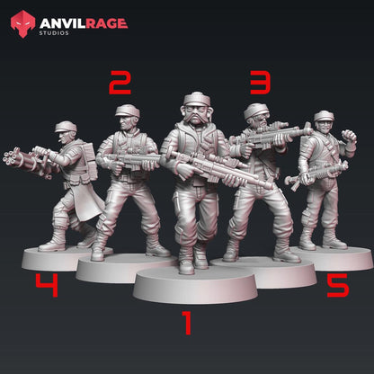 Rebellion Soldiers - Set 2