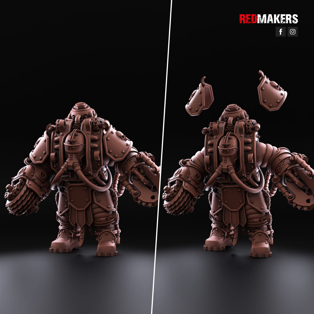 Solar Guard - Abhuman Wardens - Imperial Force - Set of 5