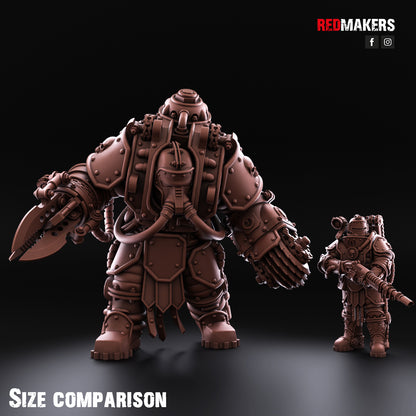 Solar Guard - Abhuman Wardens - Imperial Force - Set of 5