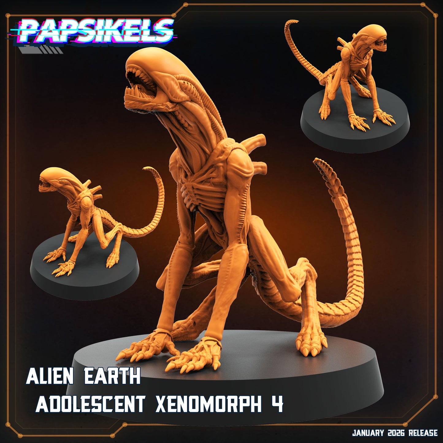 Alien Earth Adolescent Xenomorph 4
