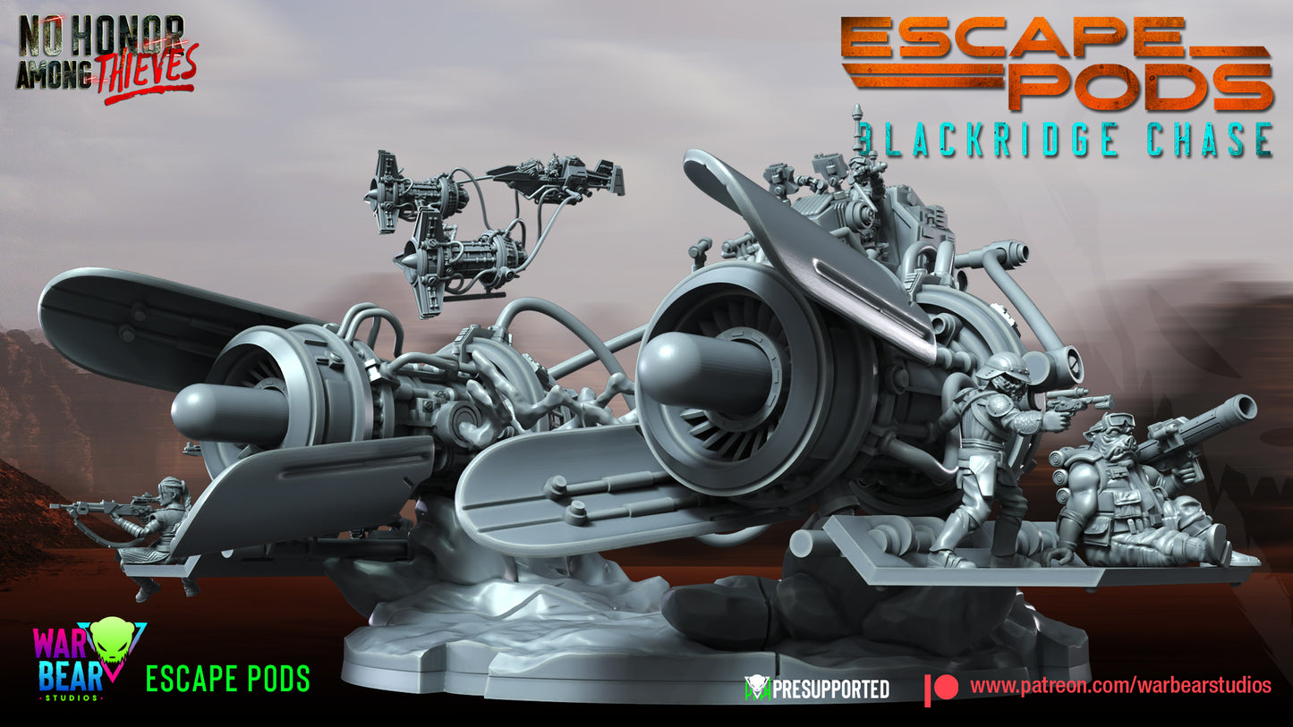 Blackridge Escape Pods - Set of 3