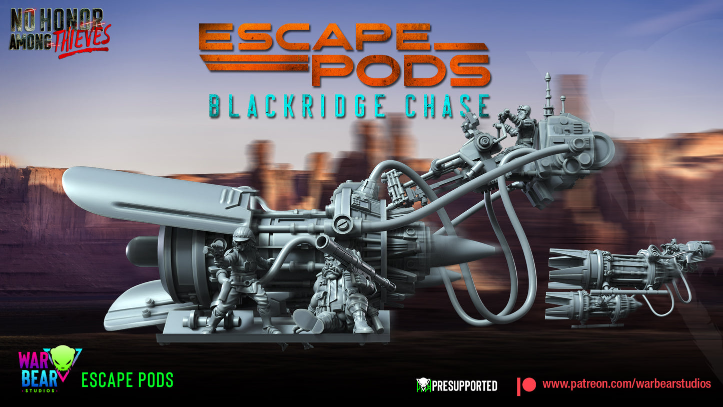 Blackridge Escape Pods - Set of 3