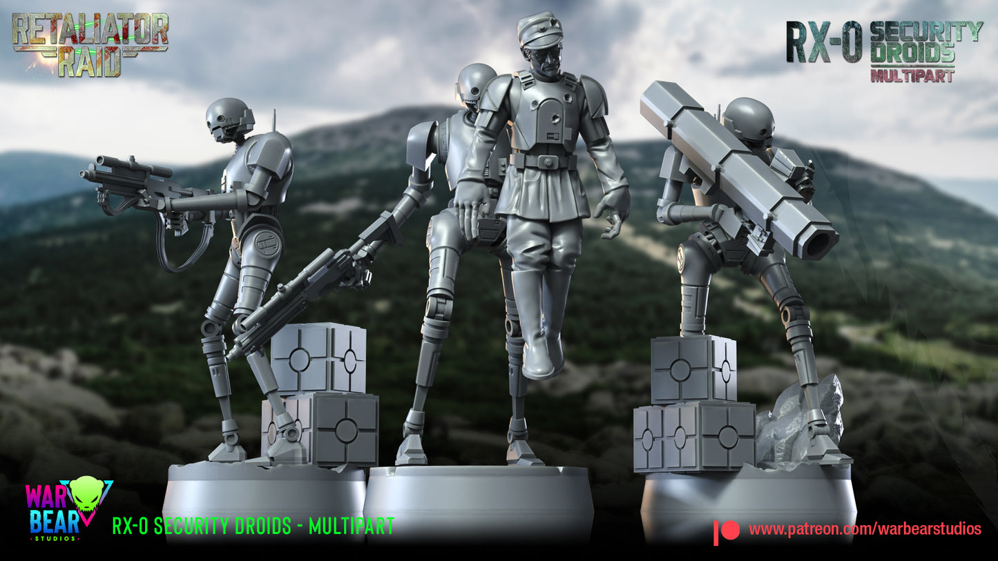 RX-0 Security Droids - Set of 5
