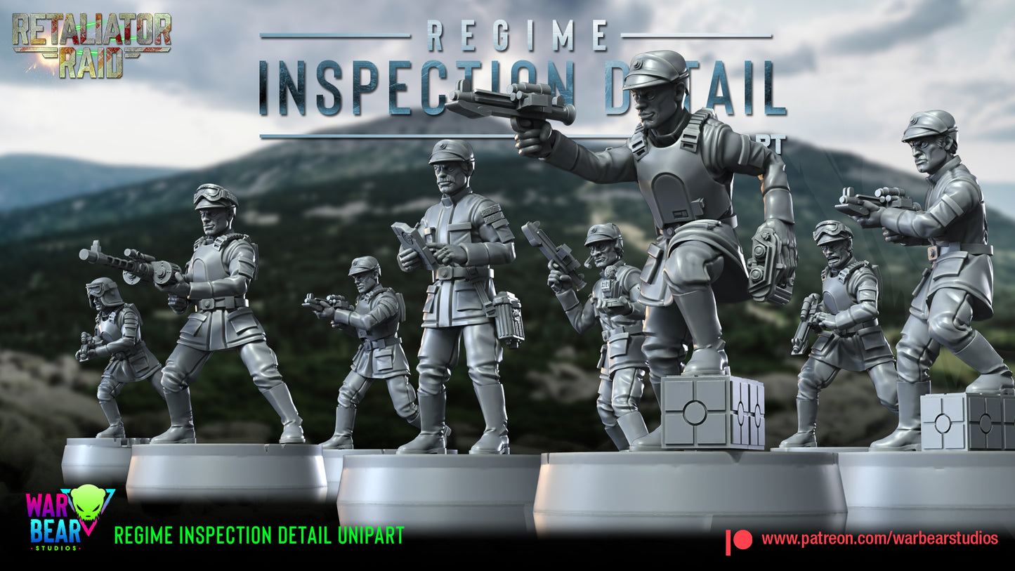 Regime Inspection Detail - Set of 8