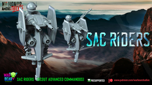 SAC Riders - 2 Pilots Included