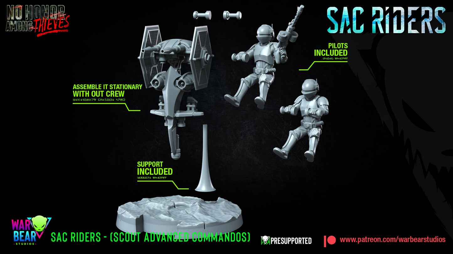 SAC Riders - 2 Pilots Included