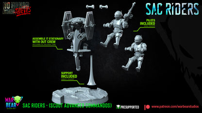 SAC Riders - 2 Pilots Included