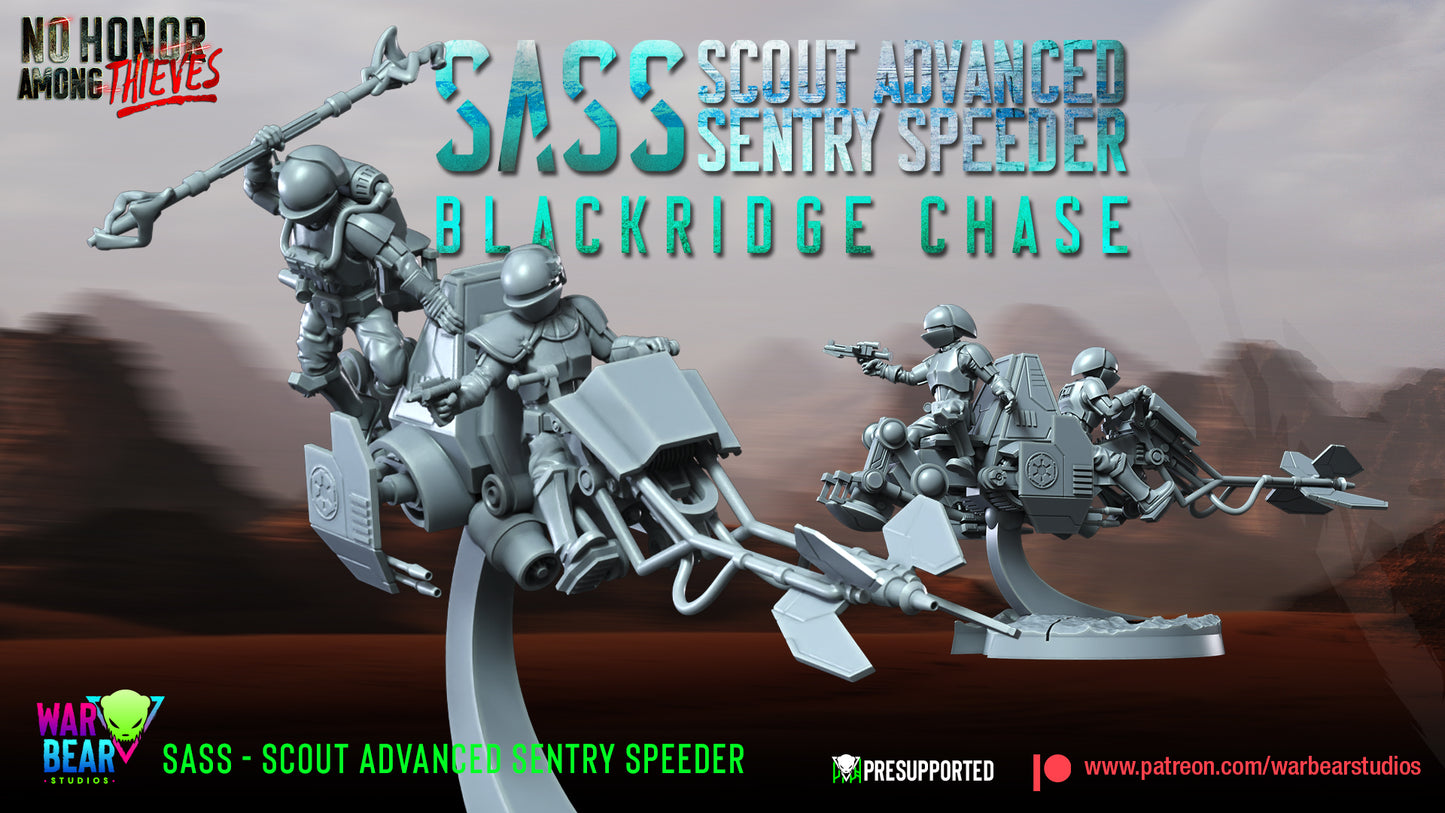 Scout Advanced Sentry Speeder (SASS) - Set of 2
