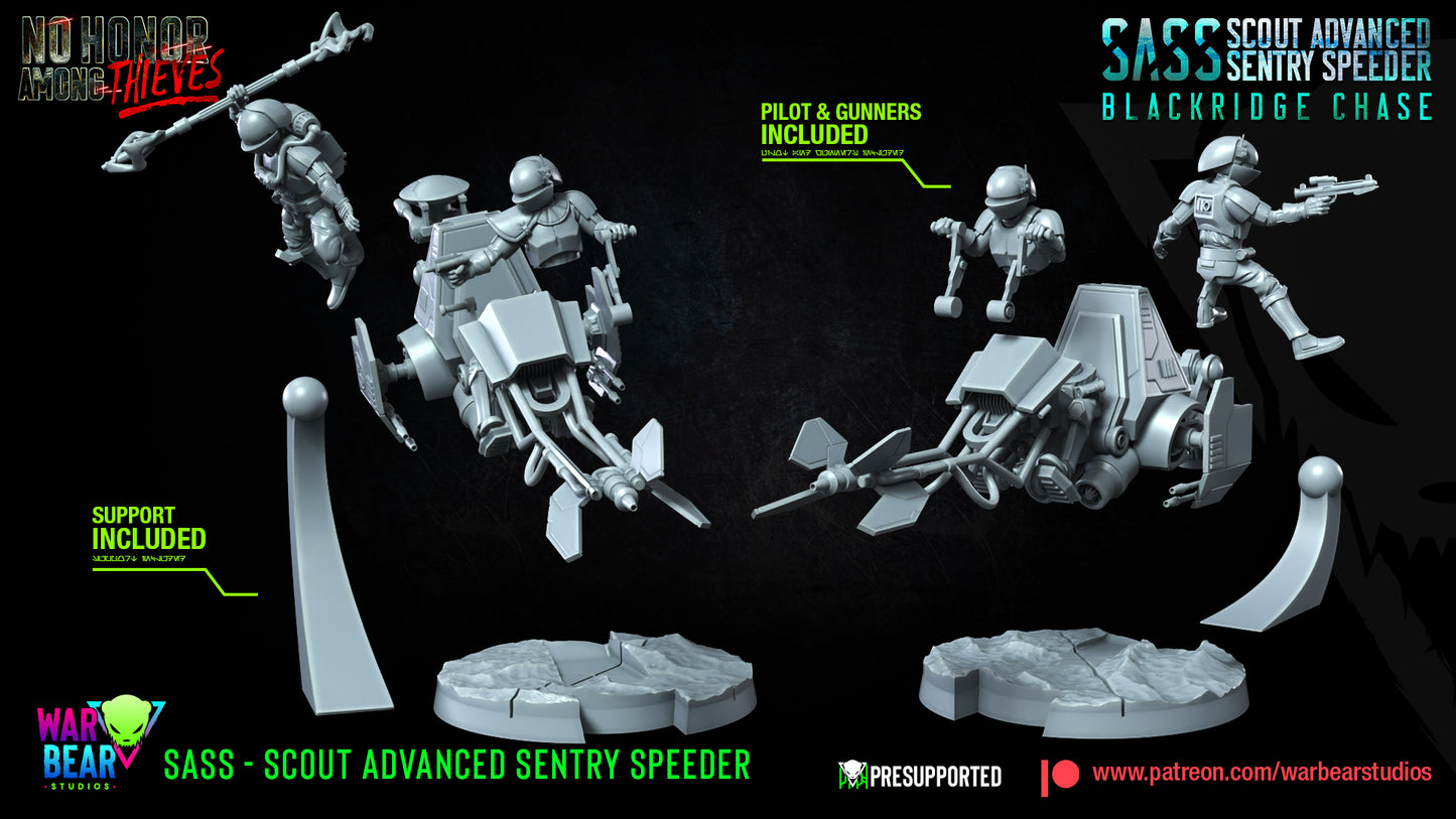 Scout Advanced Sentry Speeder (SASS) - Set of 2