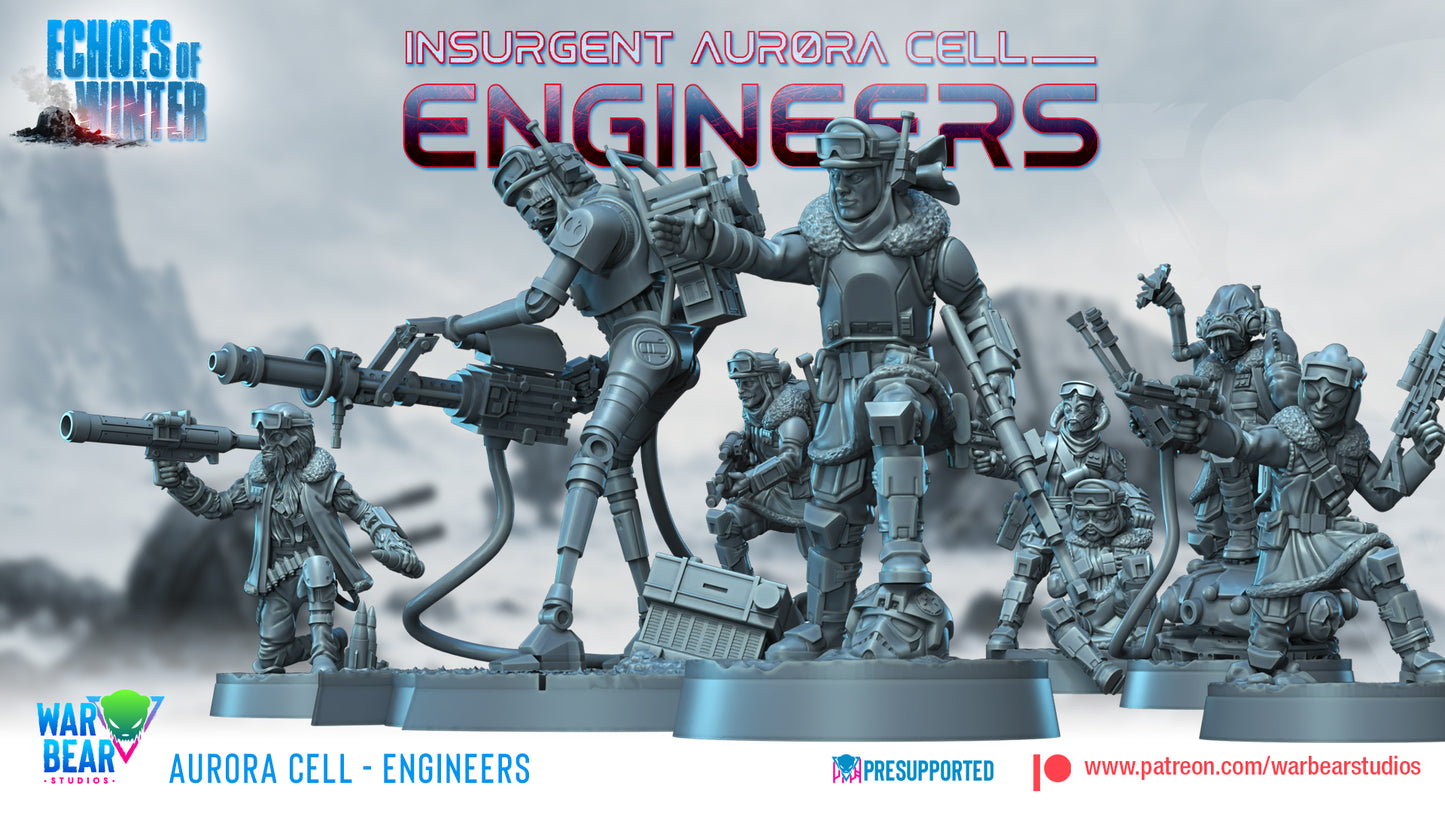 Aurora Cell Engineers - Set of 7