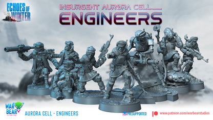 Aurora Cell Engineers - Set of 7