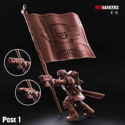 Shock Troops - Command Squad - Pose 1