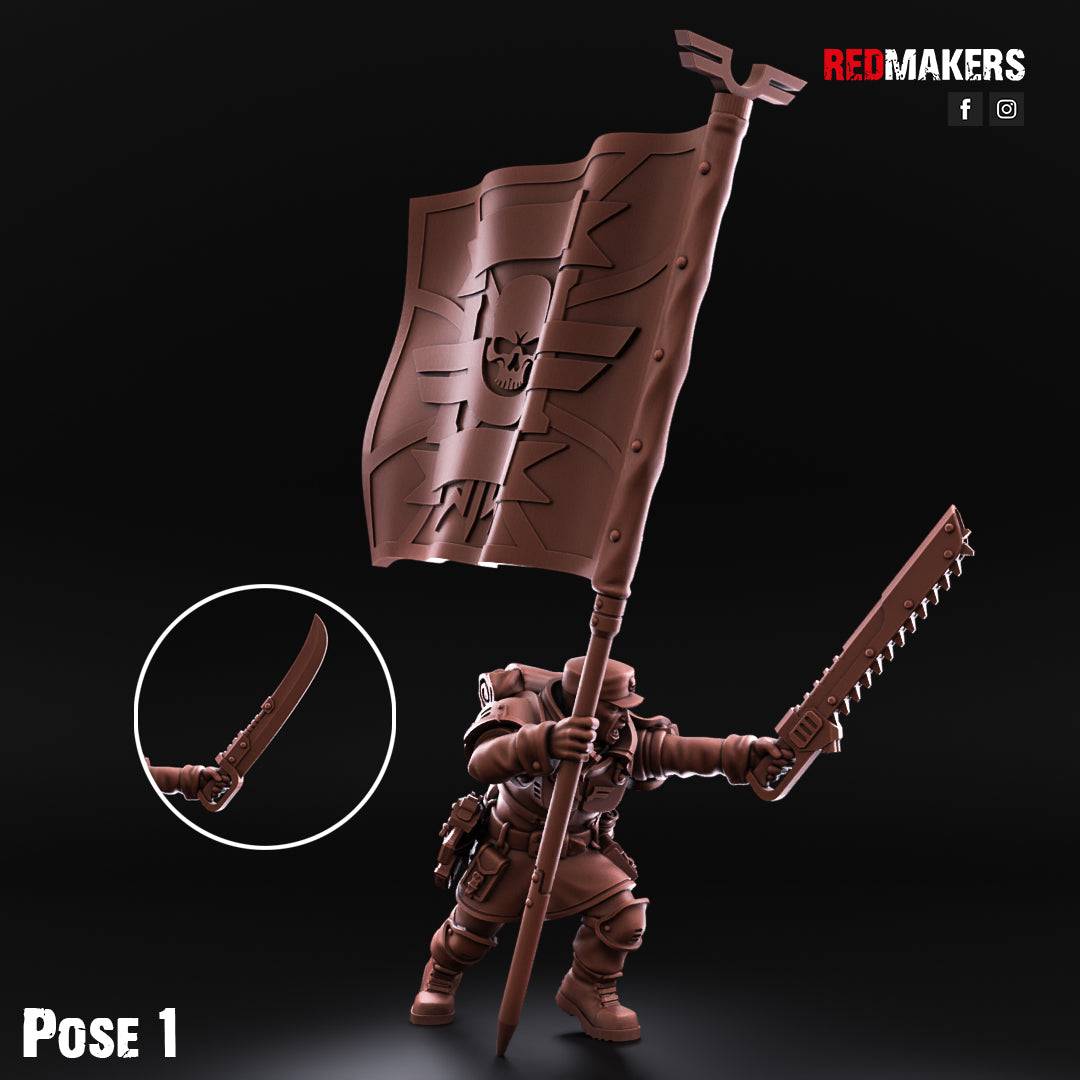 Shock Troops - Command Squad - Pose 1