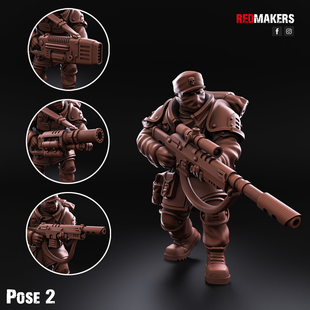 Shock Troops - Command Squad - Pose 2