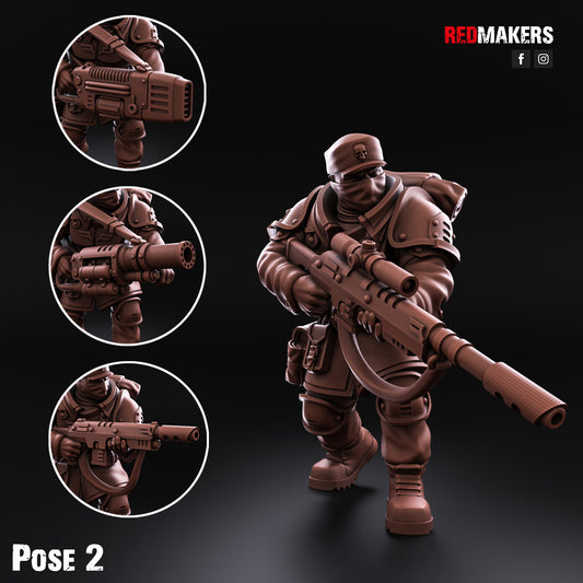 Shock Troops - Command Squad - Pose 2