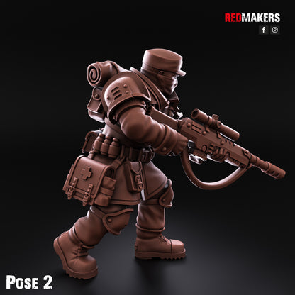Shock Troops - Command Squad - Pose 2