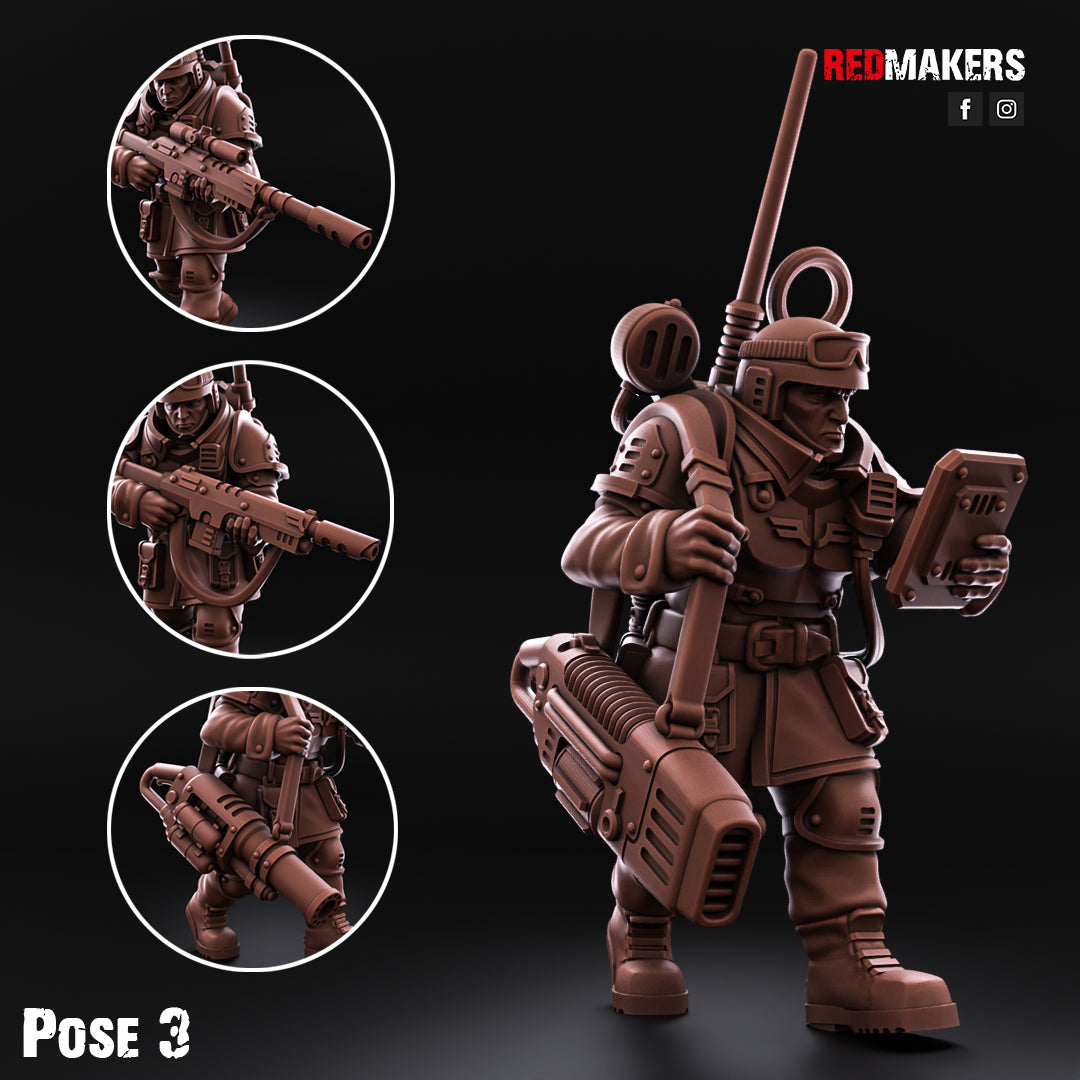 Shock Troops - Command Squad - Pose 3