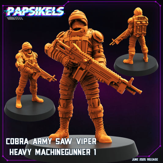 Cobra Army SAW Viper Heavy Machinegunner v1