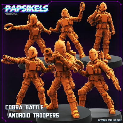 C-Bra Battle Android Troopers - Set of 6