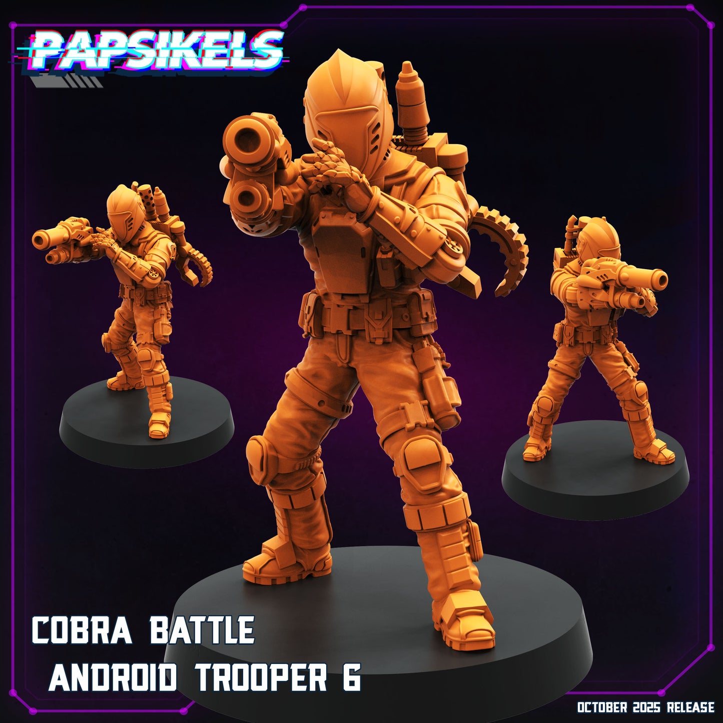 C-Bra Battle Android Troopers - Set of 6