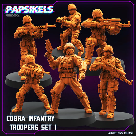 Cobra Infantry - Set of 6