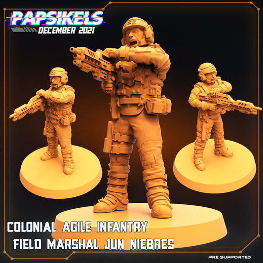 Colonial Agile Infantry Field Marshal Jun Niebres