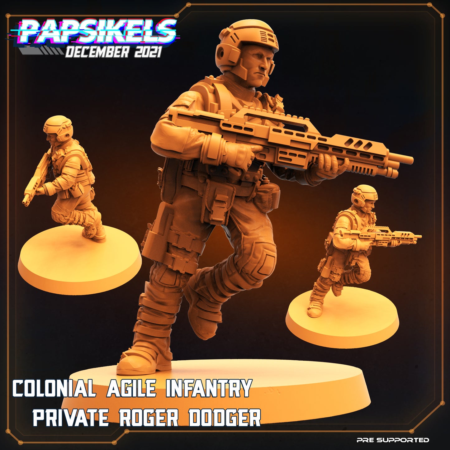 Colonial Agile Infantry Private Rodger Dodger