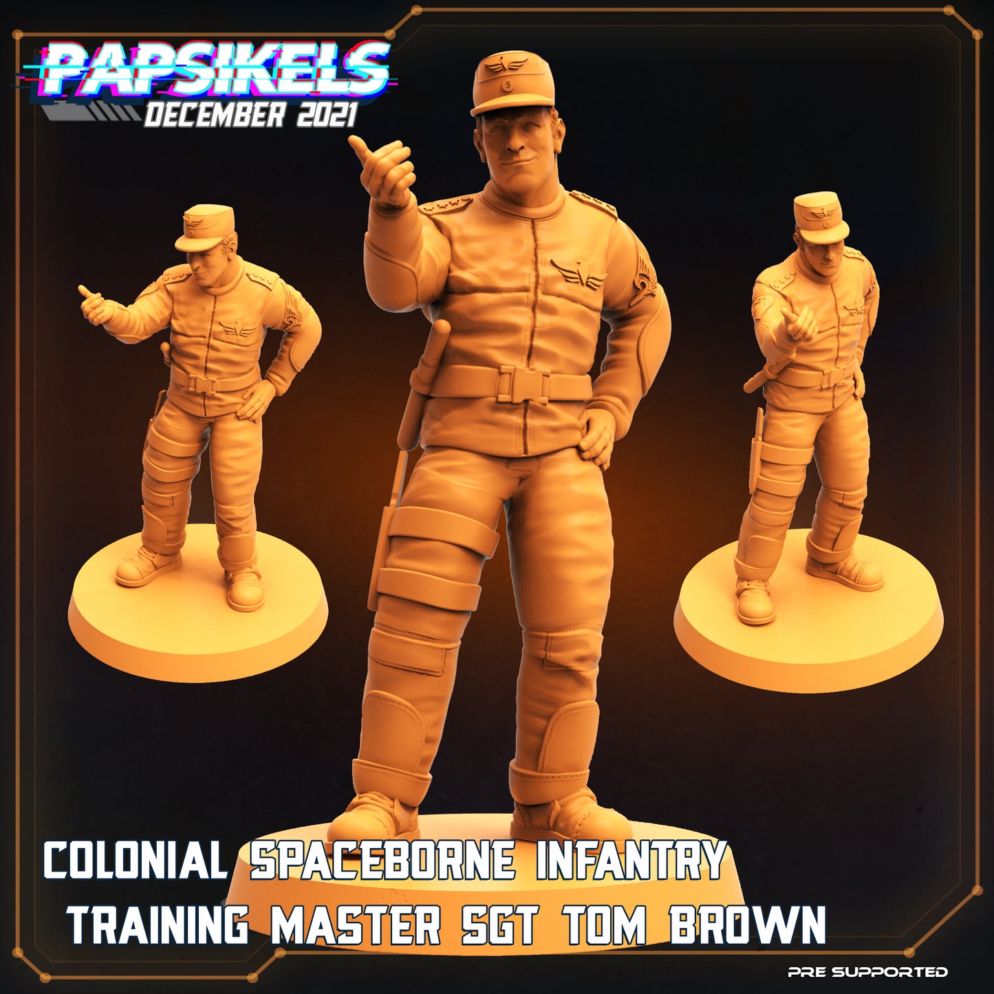 Colonial Agile Infantry Training Master SGT Tom Brown