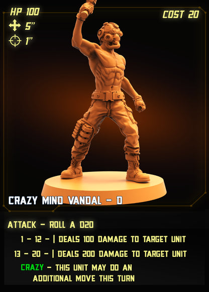 Crazy Mind Vandal - D