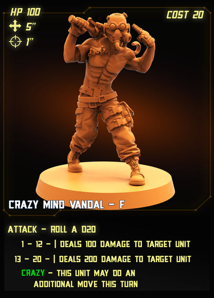 Crazy Mind Vandal - F