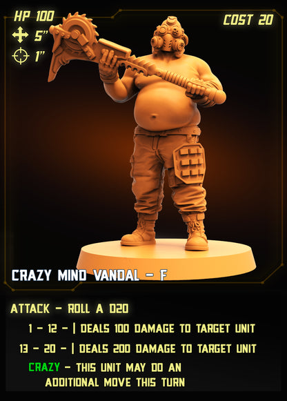 Crazy Mind Vandal - I