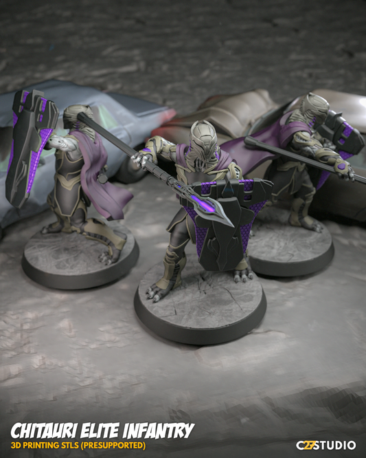 Chitauri Elite - Set of 3